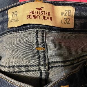 Hollister Men's Blue Skinny Jeans